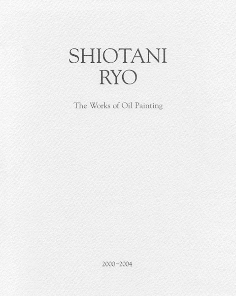 Ryo Shiotani: Works 2000–2004 — cover