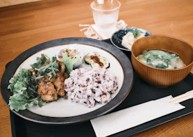 青谷ようこそ館ランチ