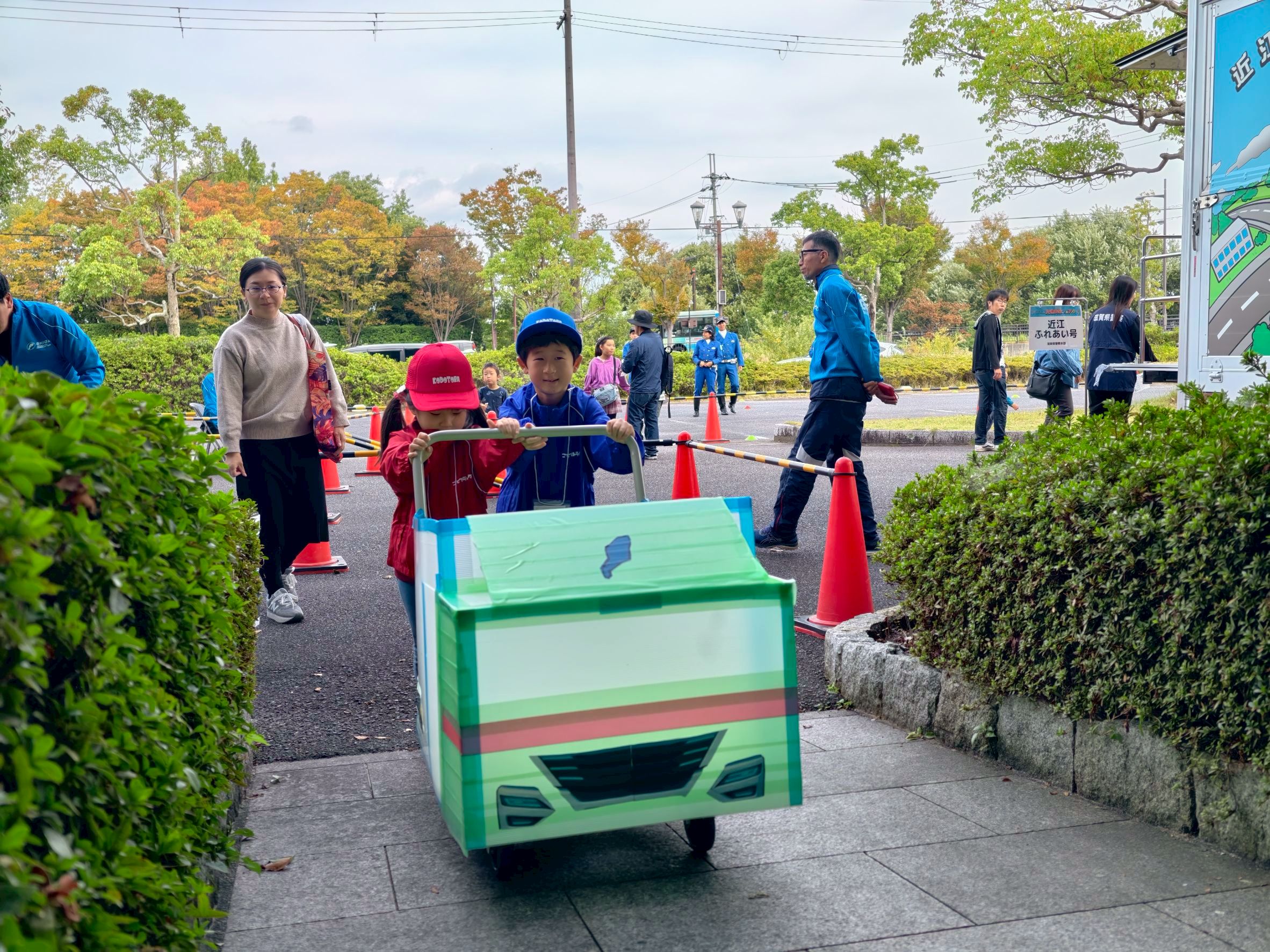 ミニトラックを動かして配達に挑戦(配達)