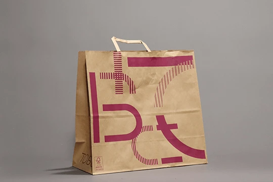 東急百貨店, 一般用 未晒クラフト紙を使用したデザイン 現在もっとも広く利用されている