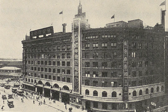 1931年、第2期増築後の阪急うめだ本店 引用(1)