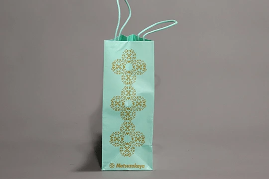 大丸松坂屋, ギフト用(限定デザイン) マチには松坂屋のロゴタイプ 反対側は大丸