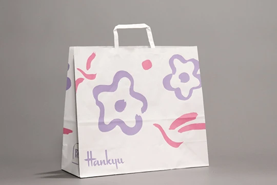 阪急, 一般用 花と鳥のエレメントを用いたパターン 最も使用例が多い