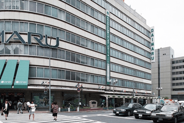 建て替え前の大丸神戸店