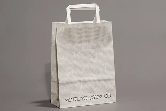 松屋, 浅草店用 浅草店の一部売り場で使用されているもの グレーのドットで2001年に制作