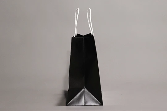 三越, 食料品用　食料品用途のため、お弁当などを入れられるようマチが広くとられている。また全面に撥水加工のグロスがかけられている。