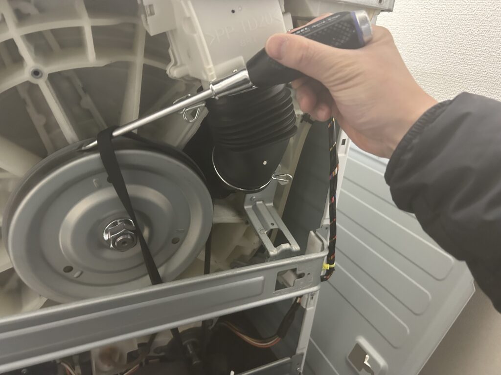 女の子でも出来るパナソニックドラムH３５の修理方法