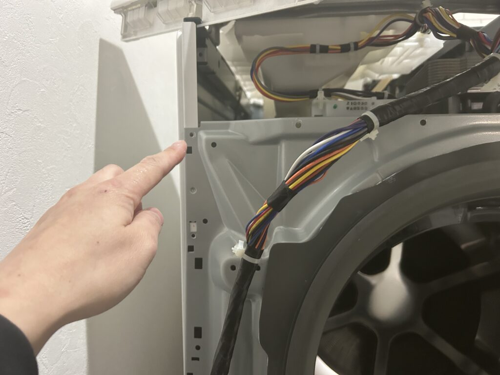 パナソニックドラムの乾燥経路に歯ブラシを落とした時の解決法