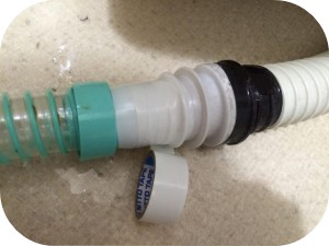 洗濯機の排水ホースを延長する方法