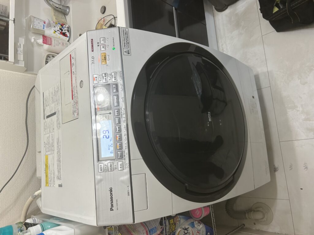 女の子でも出来るパナソニックドラムH３５の修理方法