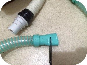 洗濯機の排水ホースを延長する方法