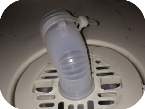 洗濯機エルボの取り付け方