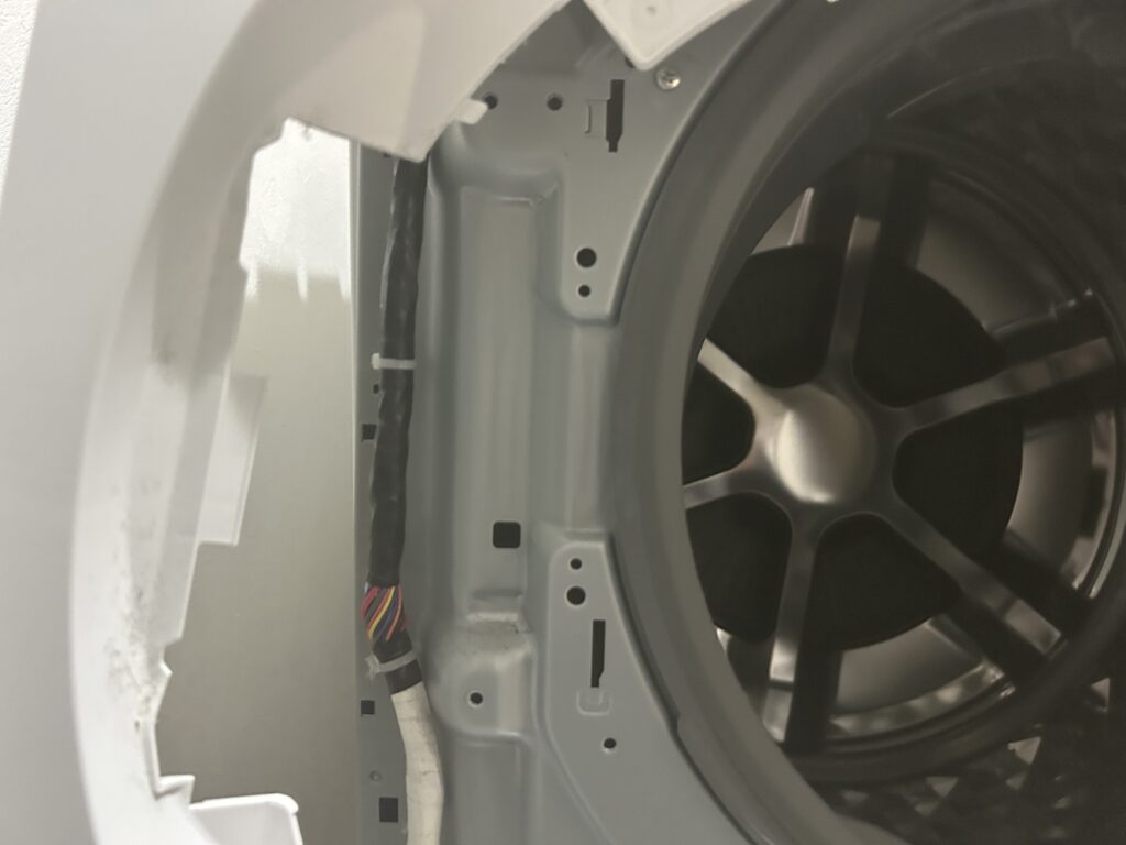 パナソニックドラムの乾燥経路に歯ブラシを落とした時の解決法