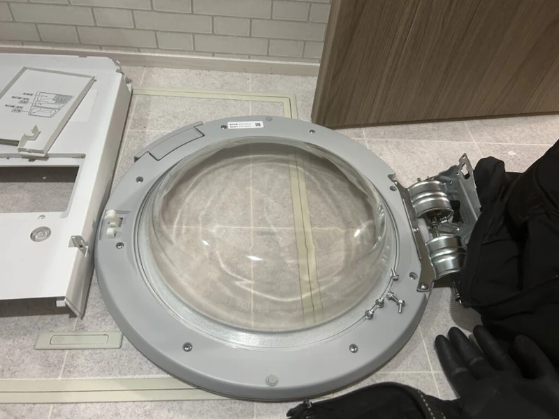 パナソニックドラムの乾燥経路に歯ブラシを落とした時の解決法