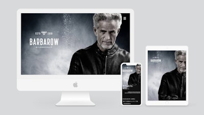 メンズコスメブランド「BARBAROW」公式サイト制作