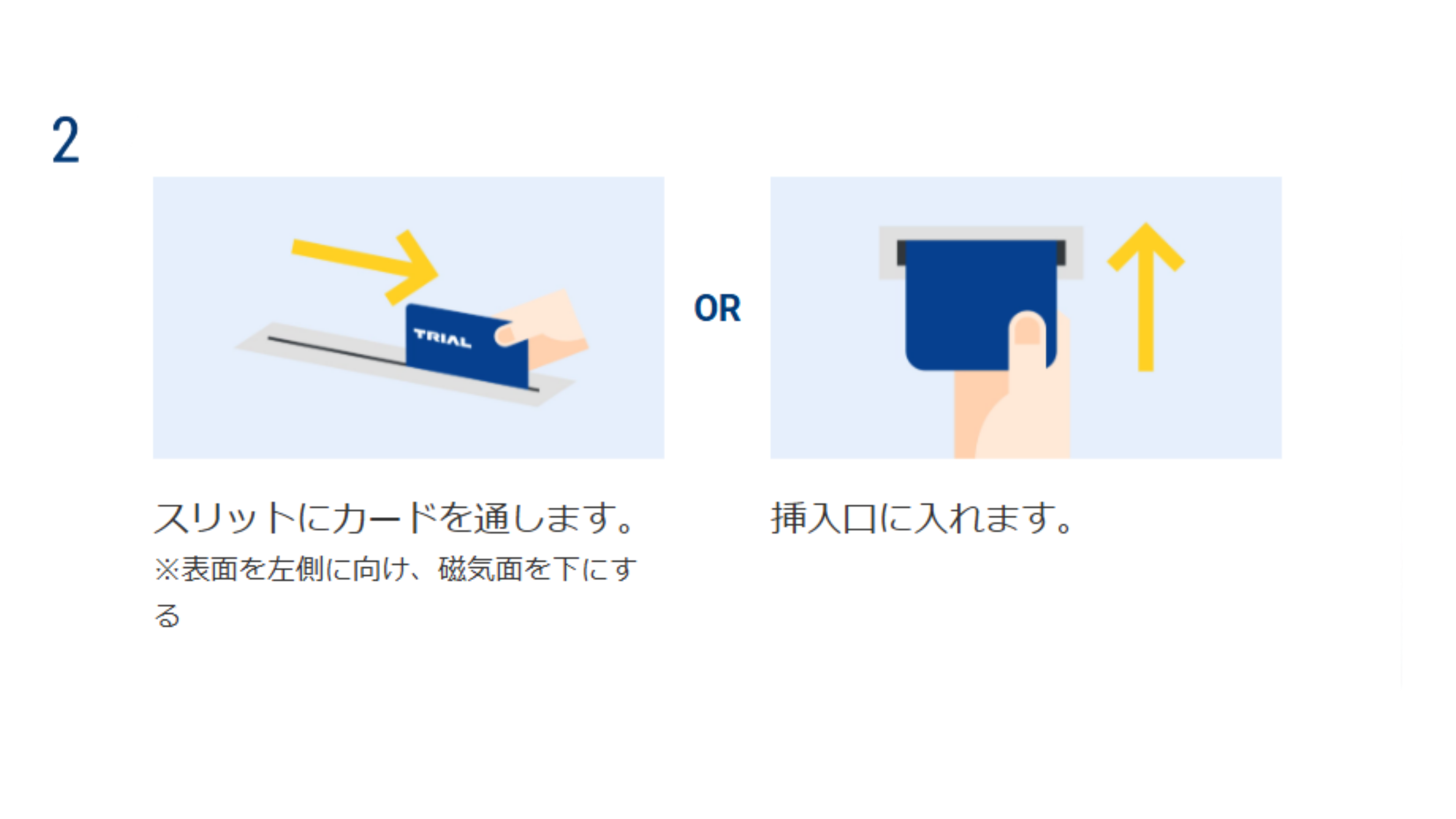 使用方法｜トライアルプリペイドカード｜TRIAL | SU-PAY