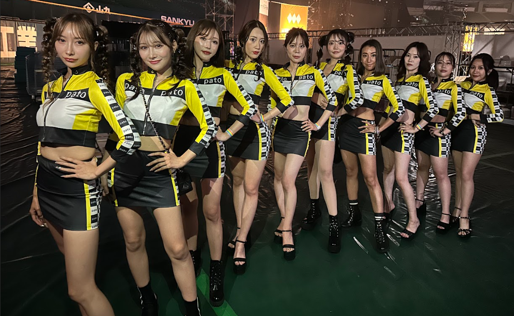 エンタメマッチングサービス「pato」が西日本最大級の音楽フェス「MUSIC CIRCUS FUKUOKA partner with SoftBank HAWKS」にてシャンパンガールを務めました！