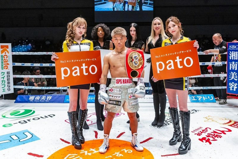 ギャラ飲みよりpato ~ patoのキャストユーザーが亀田興毅がプロモーターを務める【3150FIGHT vol.8】のリングガールを務めました!~