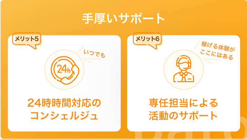 patoのサポート体制