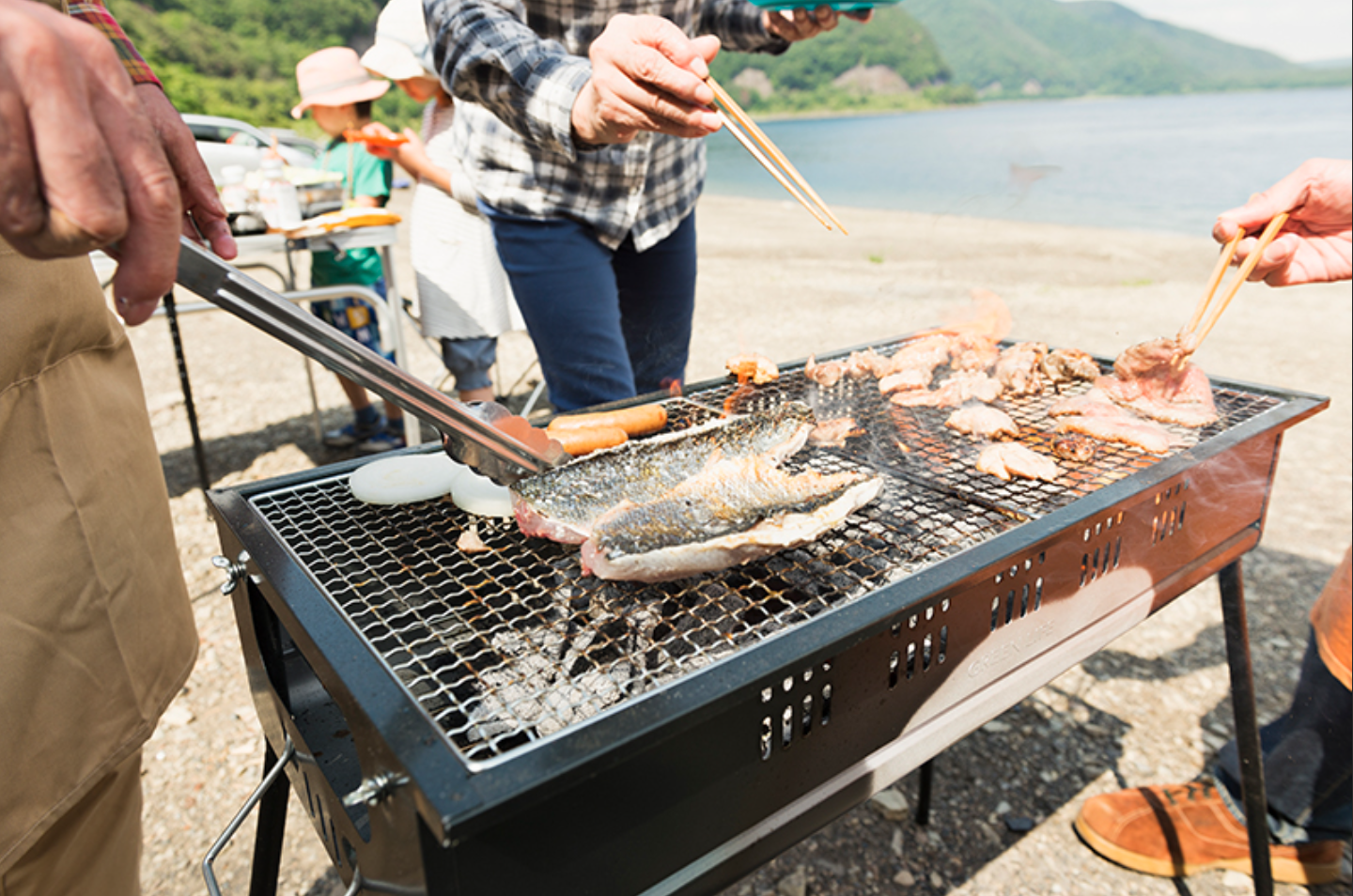 Enjoy day camping