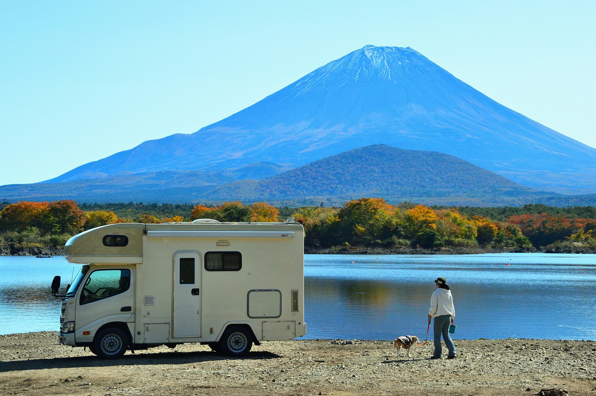 【從河口湖出發】富士山湖景露營 / 本栖湖的壯麗日出