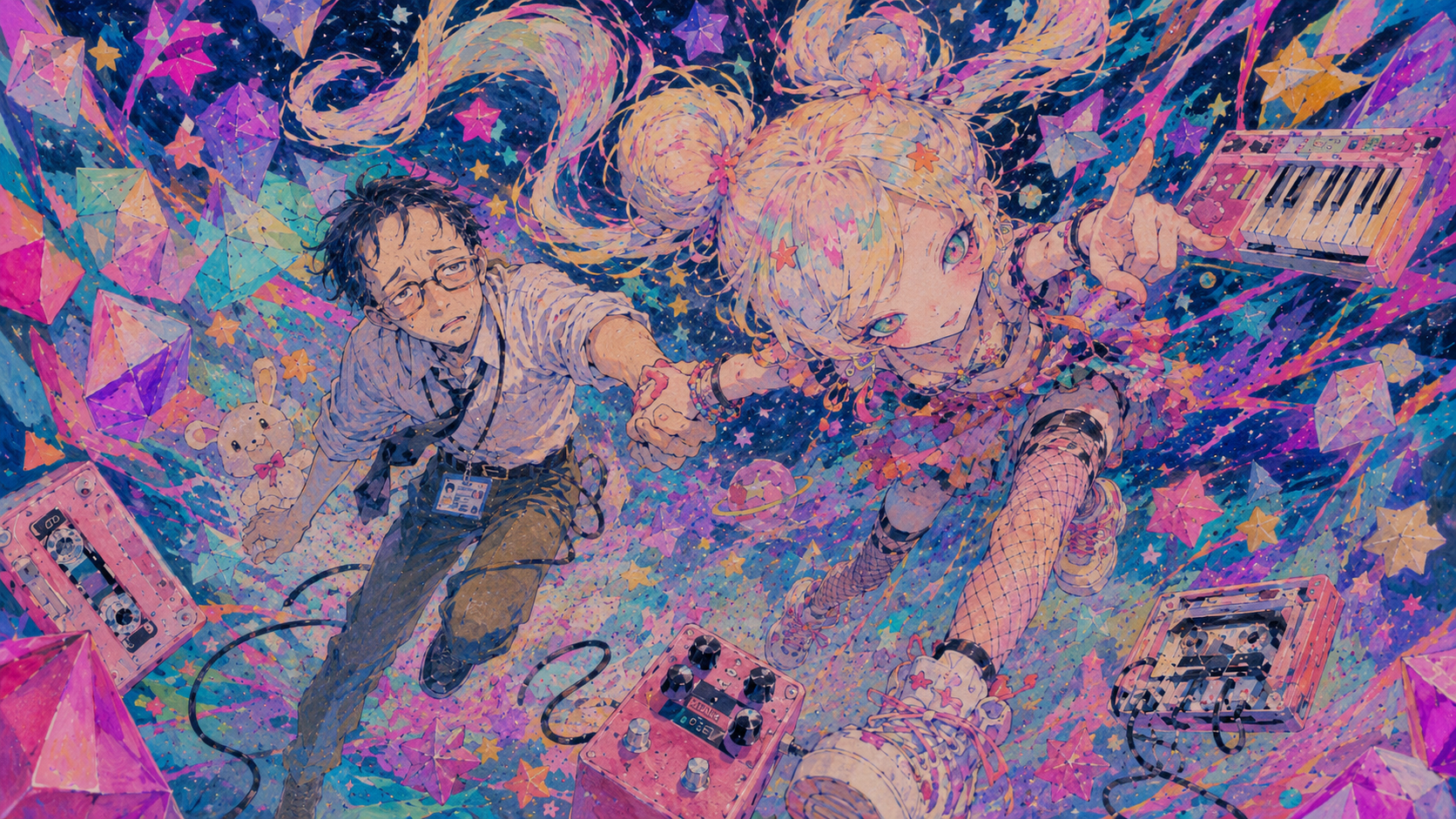 【Healing Chaos】QuinkA × concre:かわいくて極悪なマスロックの産声。のアイキャッチ