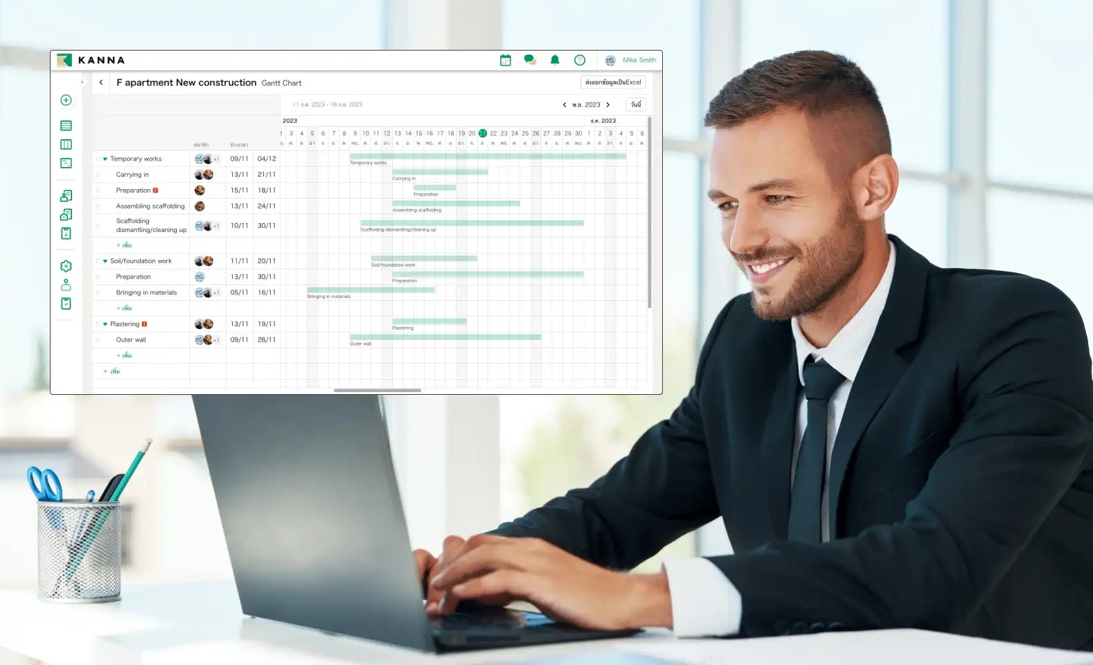 KANNA – เครื่องมือบริหารจัดการงานแบบครบวงจรสำหรับธุรกิจไทย