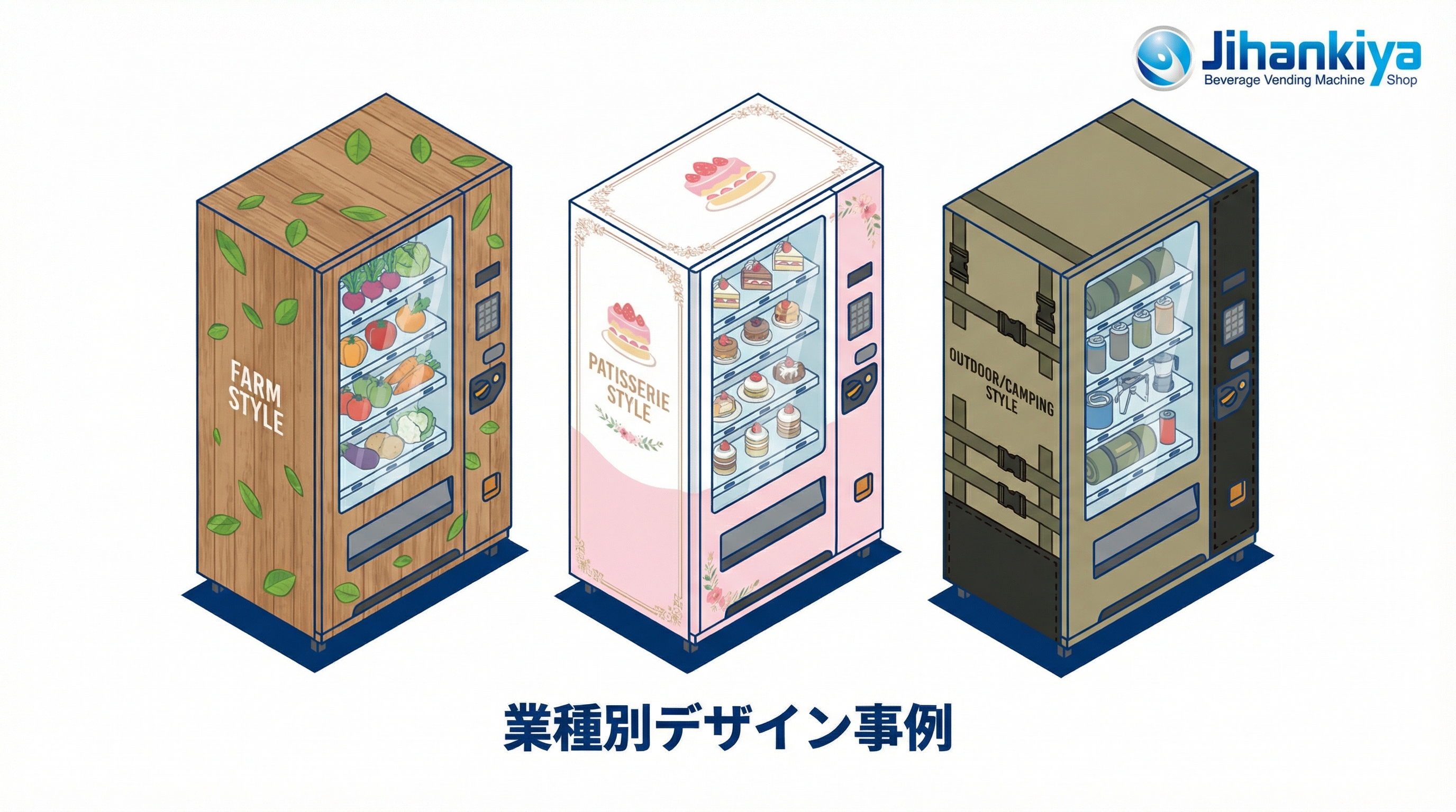 業種別デザイン事例