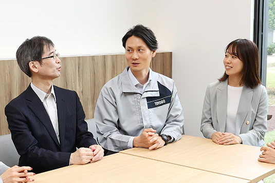 吉野さん、清水さん、石井さんの写真