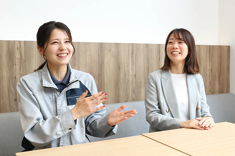 緒方さんと石井さんの写真