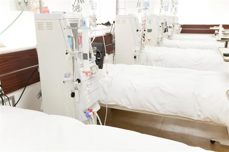 人工腎臓用中空糸膜が使用されている透析治療器のイメージ画像