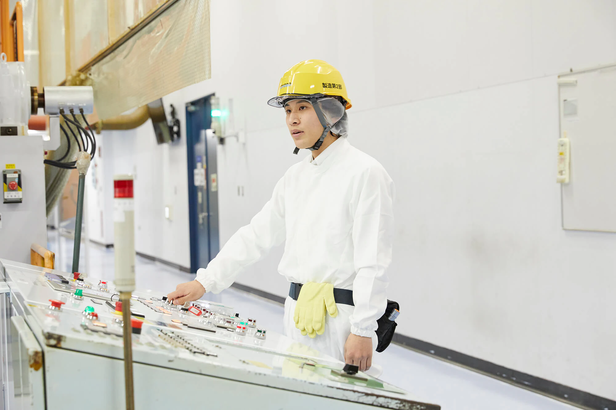 働いている佐野さん