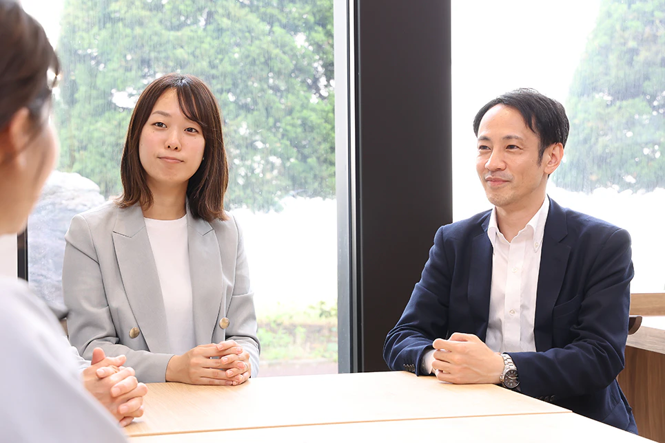 石井さん、加田さんの写真