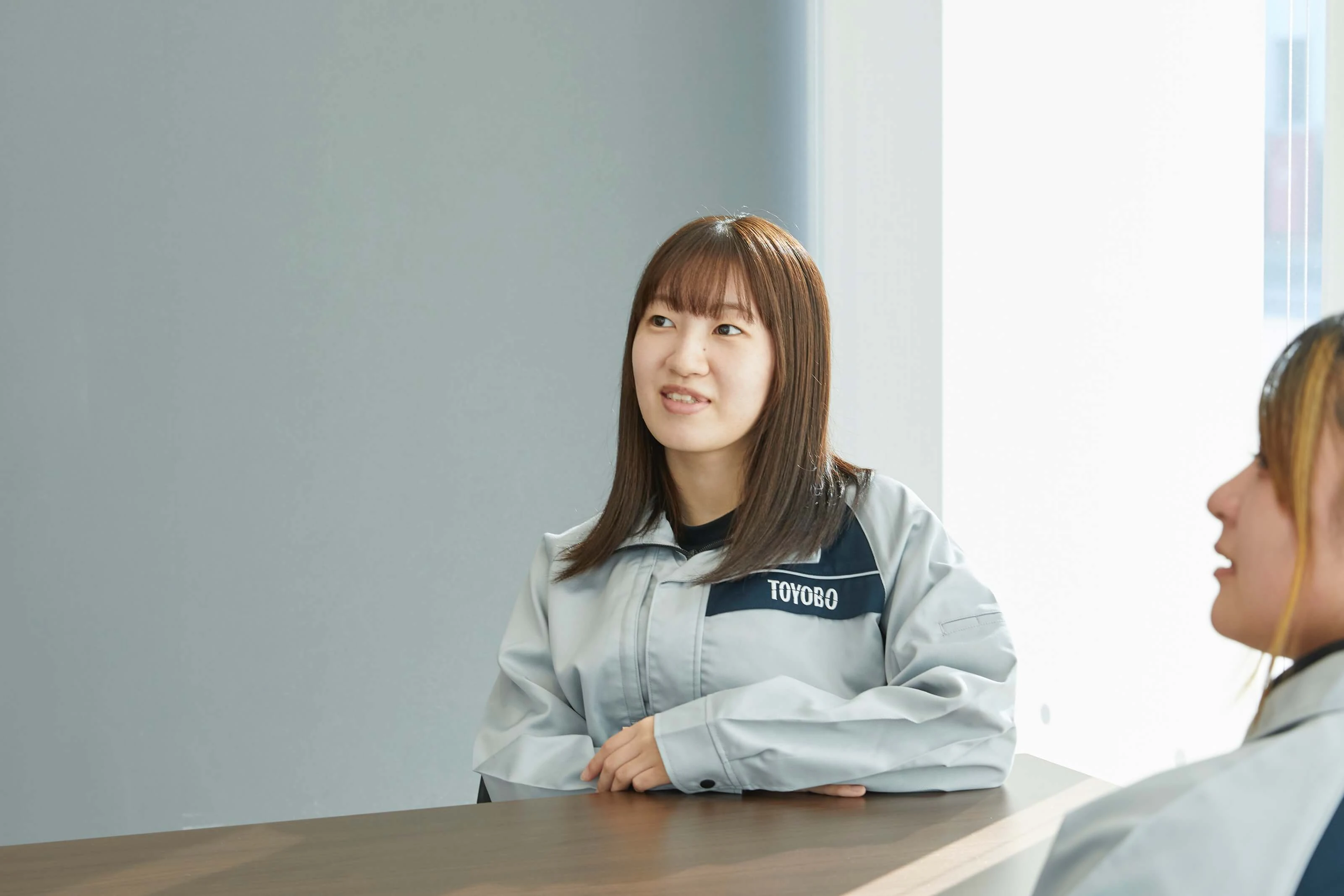 金澤さんのインタビューカット