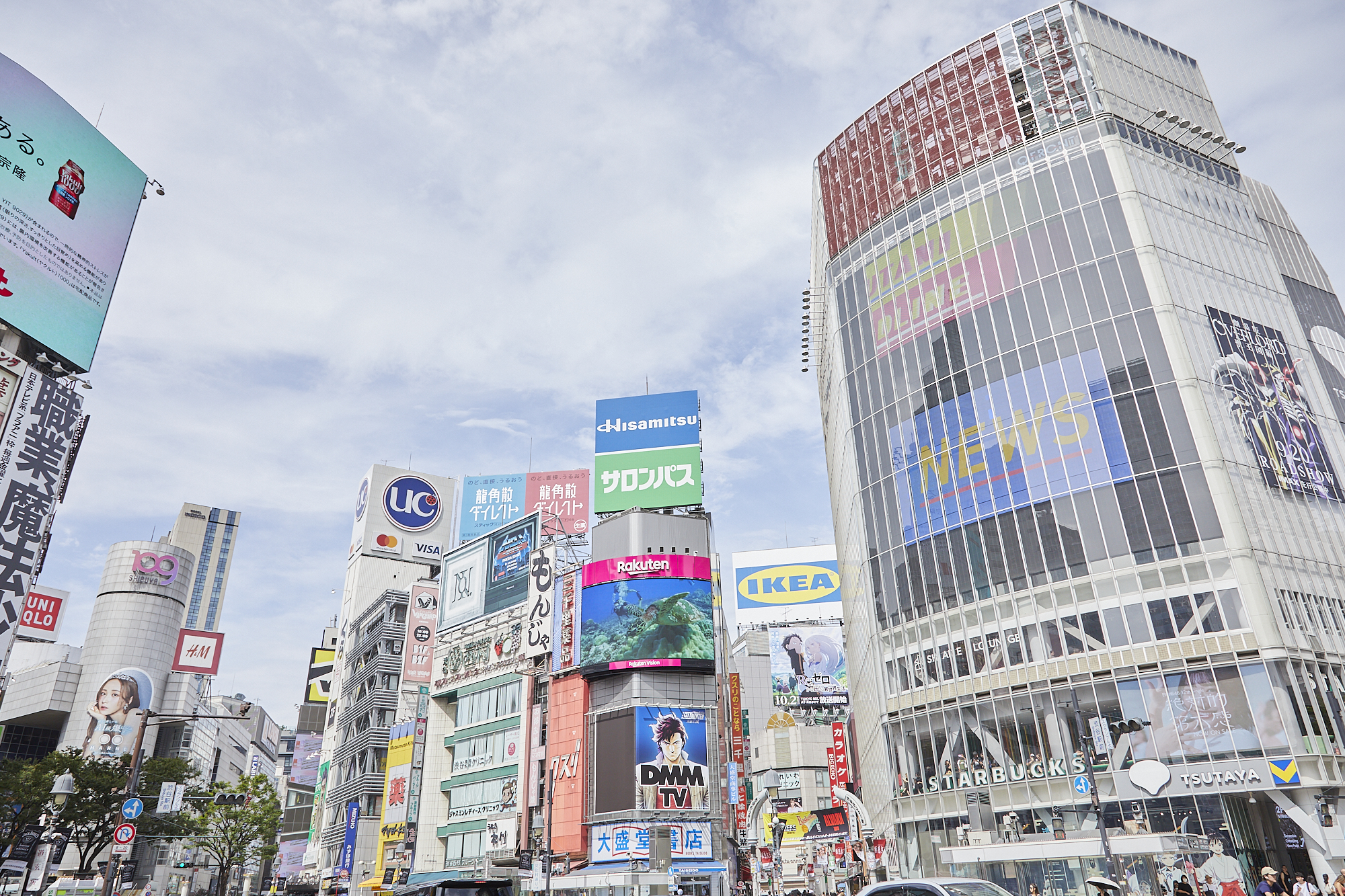 渋谷の街