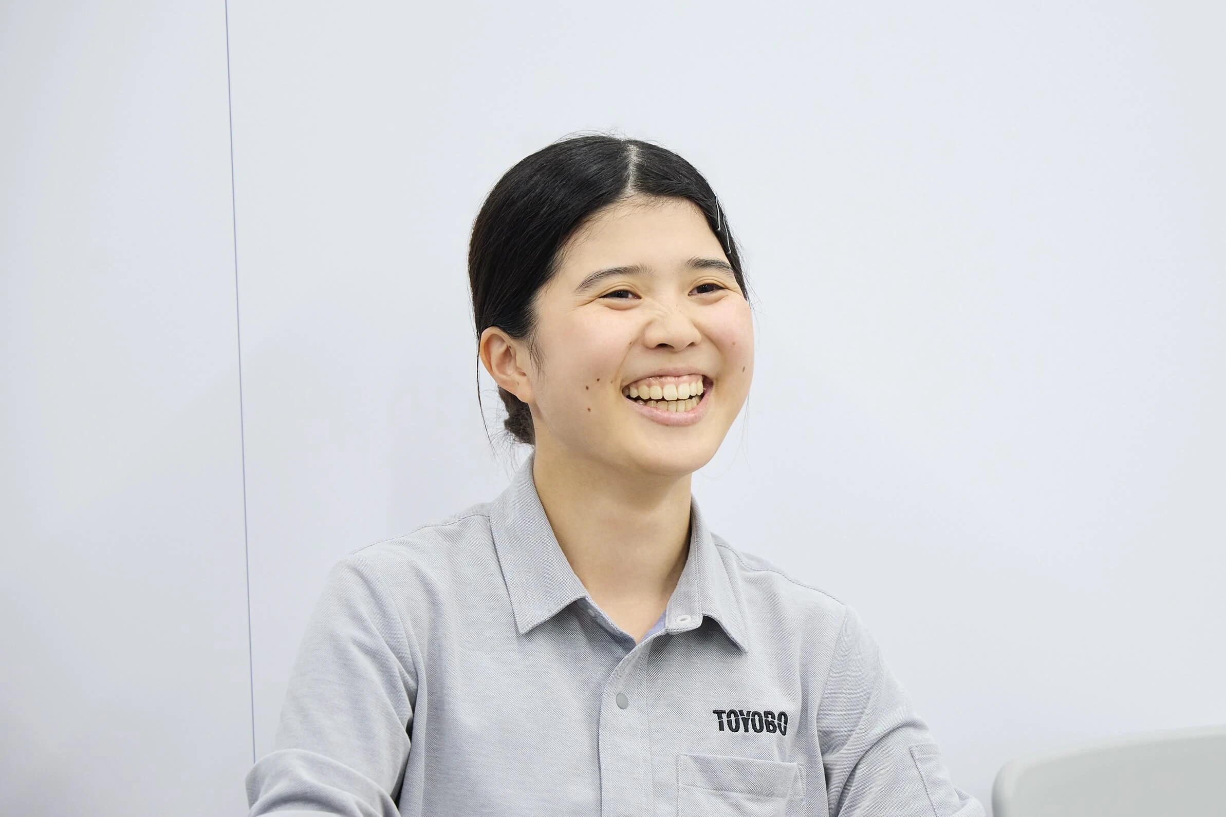 笑顔の片岡さん
