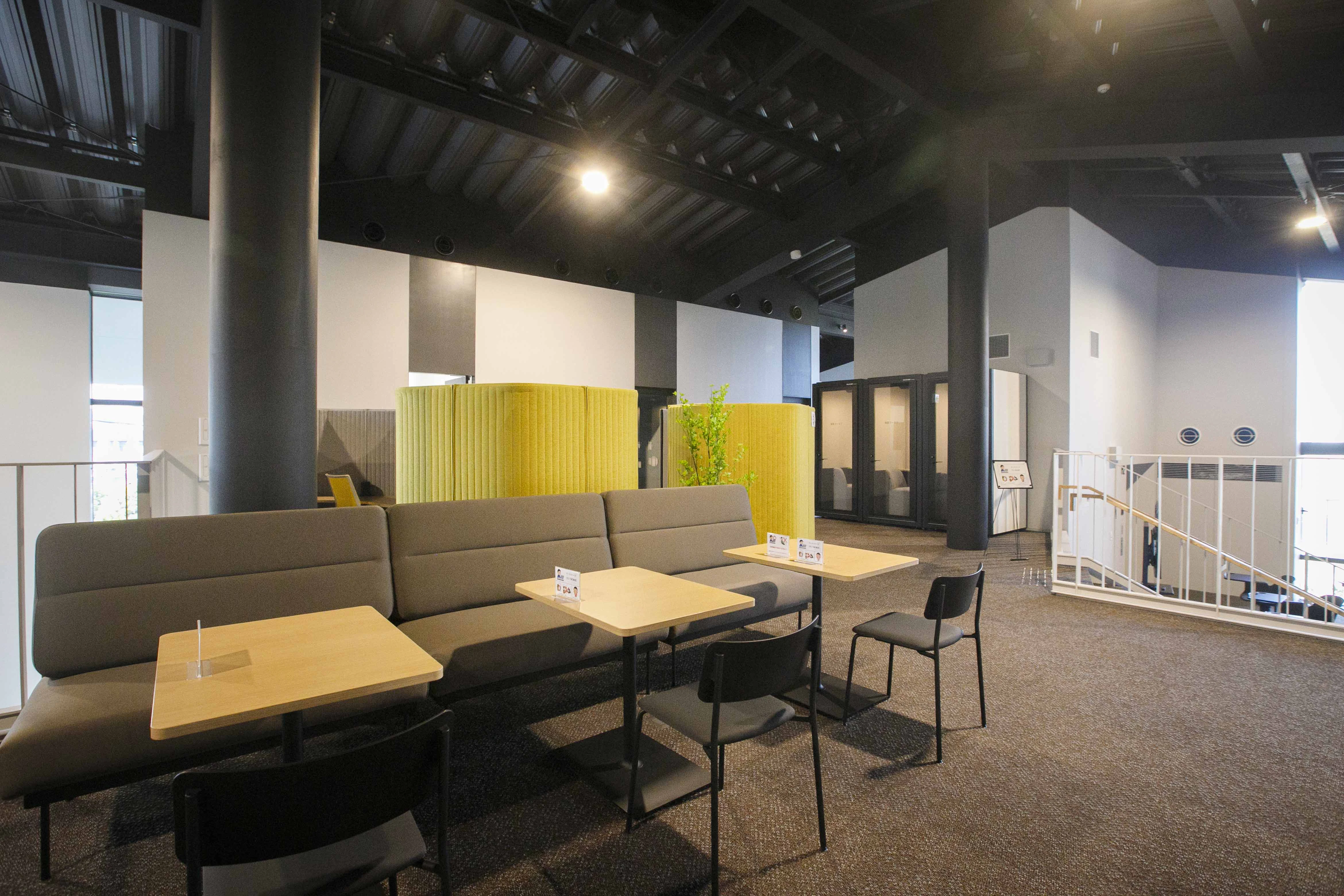 新厚生棟のワークスペース