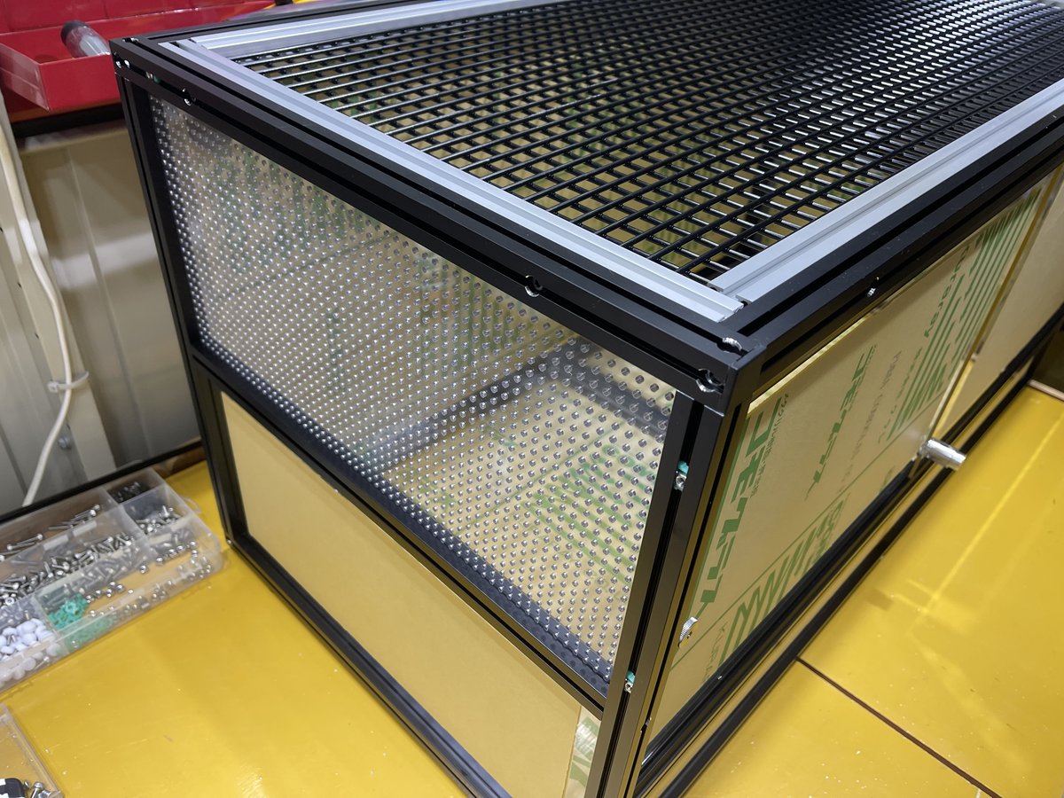 リチャードソンジリス向け　天板金網仕様の画像