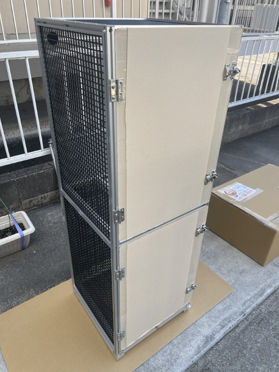 シマリス向け金網ケージ　ロフト階あり