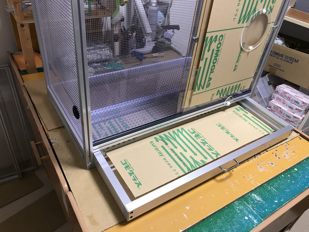 大型（幅）引き出しの製作例の画像