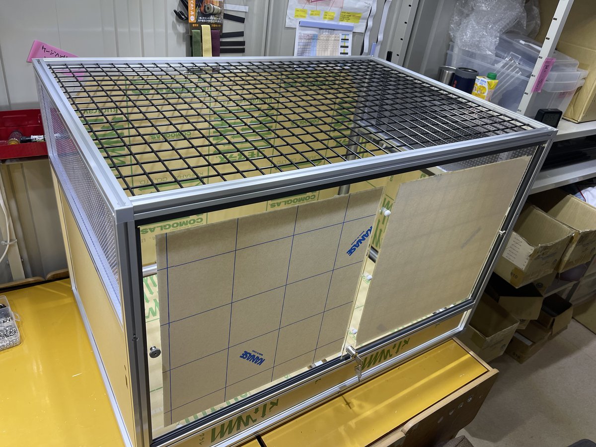 リチャードソンジリス向け　天板金網仕様の画像