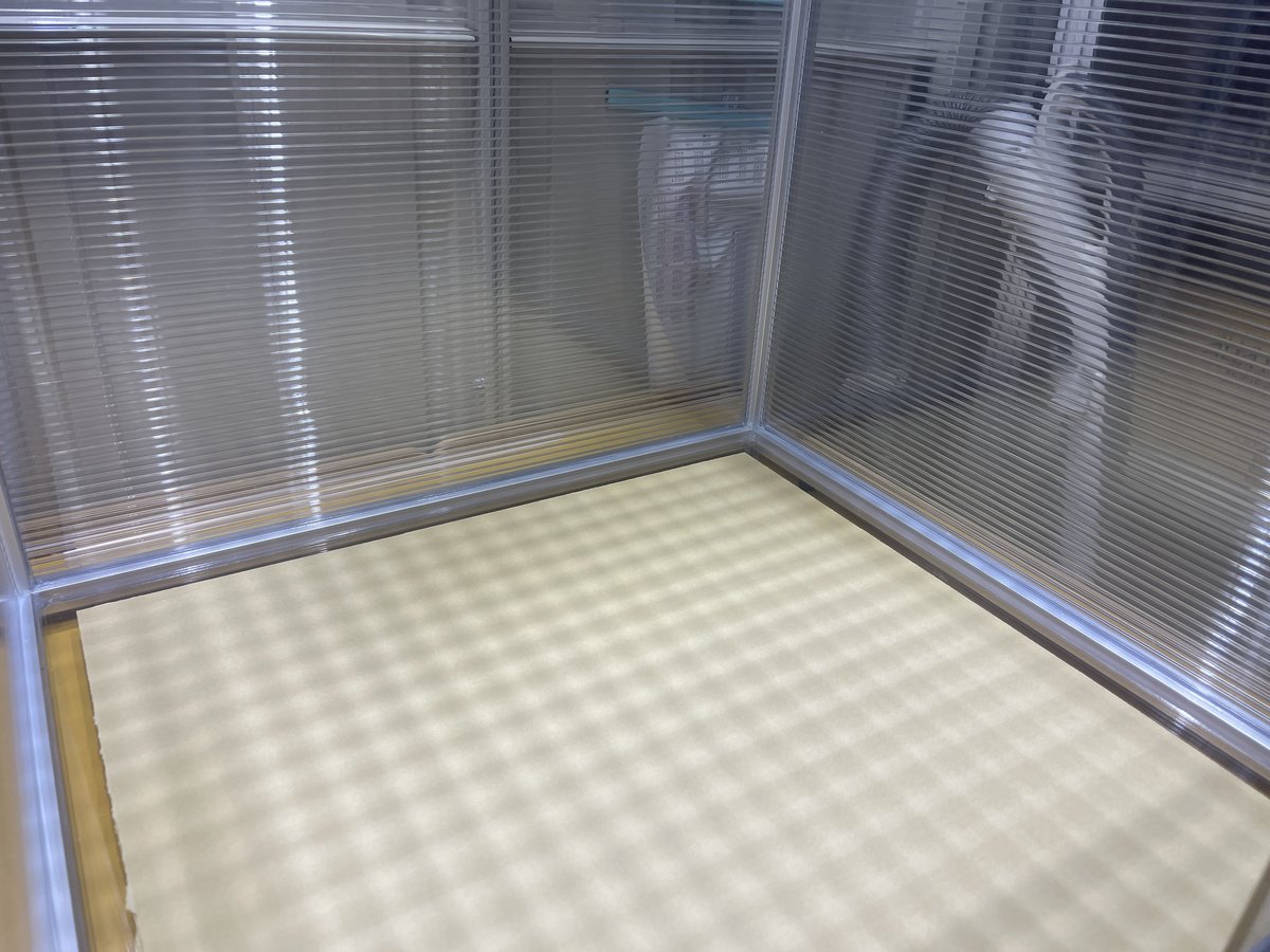 前窓付ケージ 60x60x60cmケージ紹介の画像