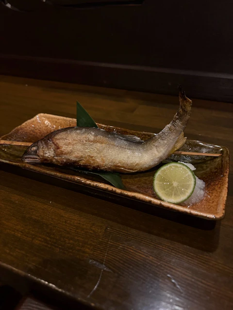 鮎の塩焼き