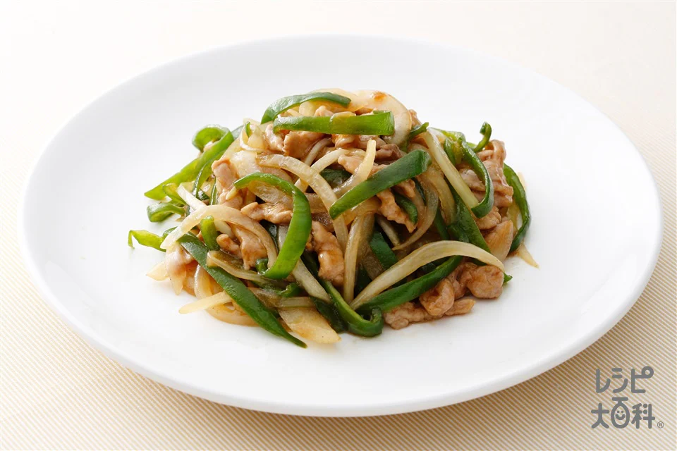 玉ねぎおいしい!青椒肉絲