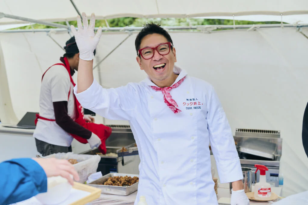 「回鍋肉の素も、まさか自分が唐揚げになるなんて思ってもいなかったでしょうね」と満面の笑み
