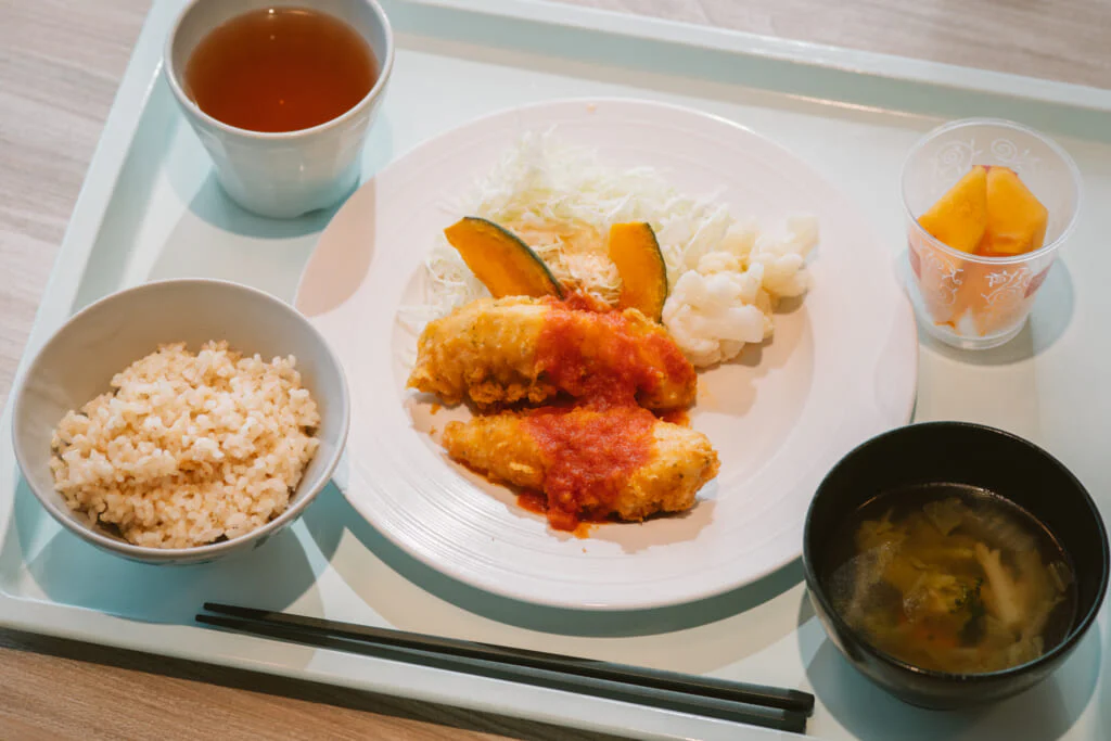 「お話を伺った日のMy Healthランチ」