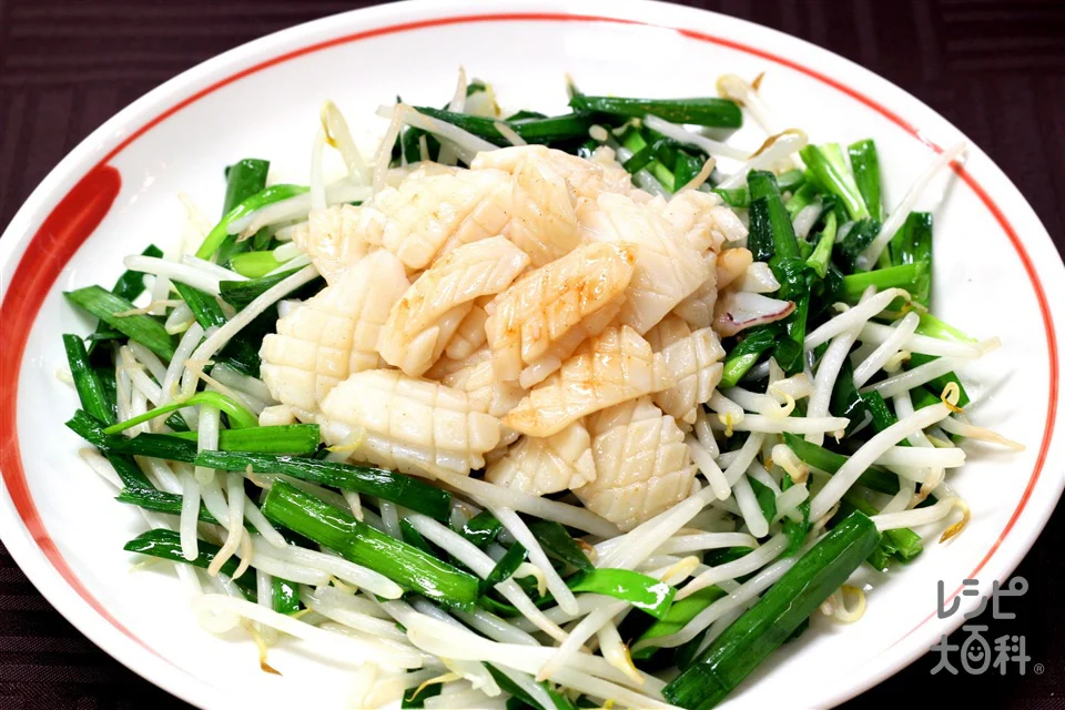 いかの香味炒め