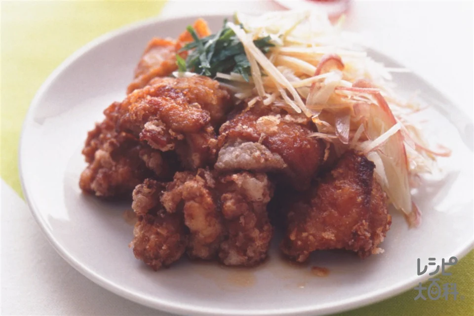 鶏のから揚げ 香味野菜ソース