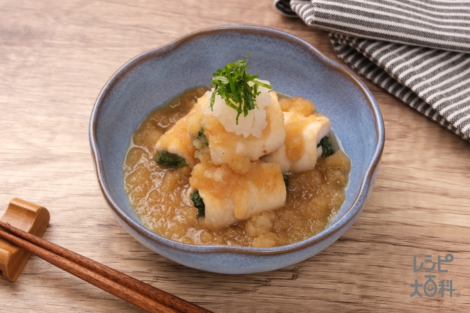 梅しそささみのみぞれ煮