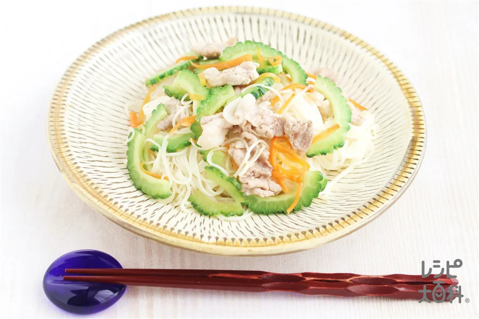 ゴーヤそうめんチャンプルー
